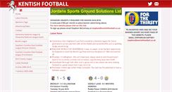 Desktop Screenshot of kentishfootball.co.uk